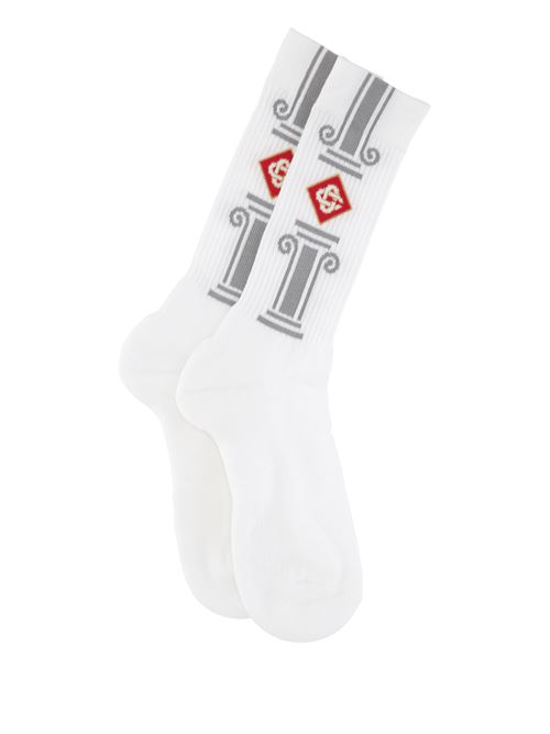 Grey column socks CASABLANCA | APS25ACC01004GREY COLUMN